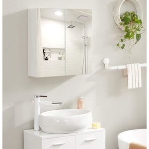 Petit Meuble Haut Salle De Bain Cdiscount