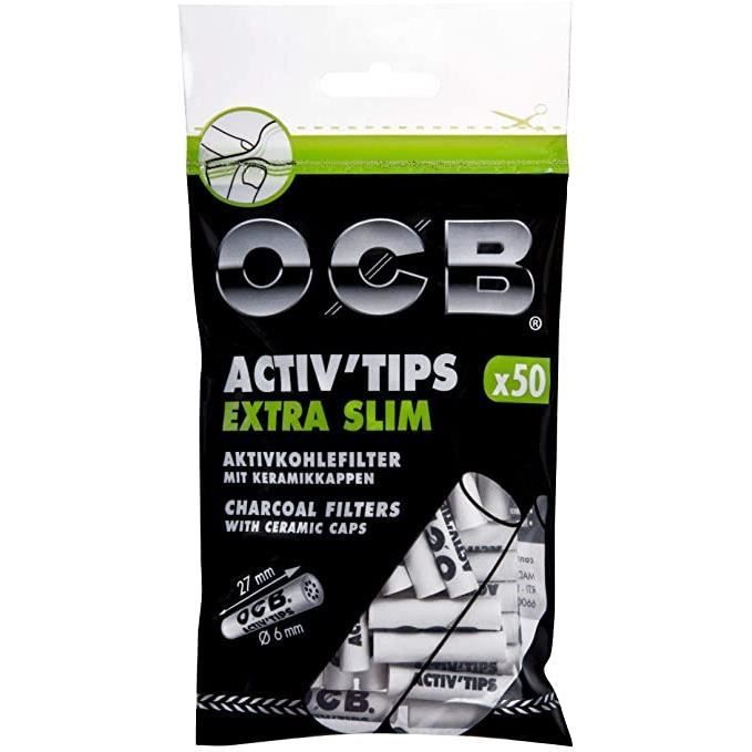 OCB Extra Long Filters 5.7mm - Roulez vous-même vos cigarettes