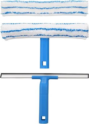 Lot De 3 Housses De Rechange Microfibre Pour Balai à Vitre Leifheit Speed Cleaner - 33cm