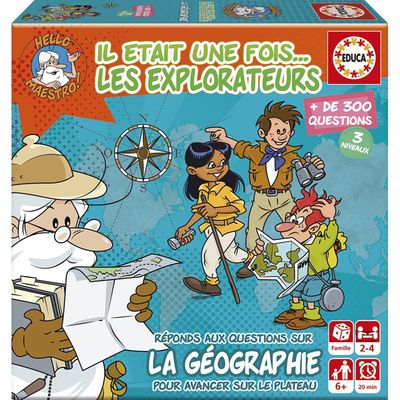 Educa – Conector Logique – Jeu éducatif électronique De Questions-réponses – 8 Thèmes – Dès 4 Ans