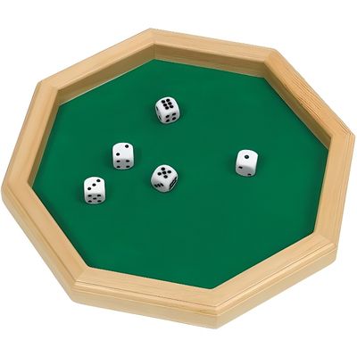 Jeu de dés ESTINK à 6 faces sûr et étanche pour Club Bar fête - Blanc