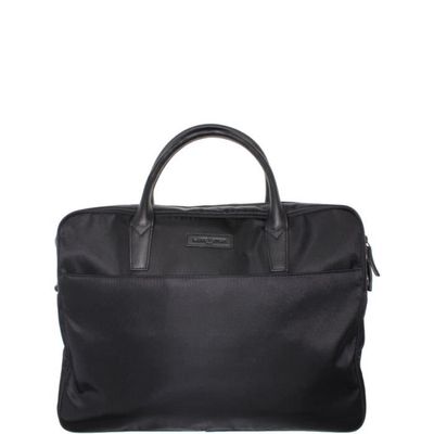 Sac ordinateur Lancaster noir ref lan37715 noir Cdiscount Bagagerie Maroquinerie