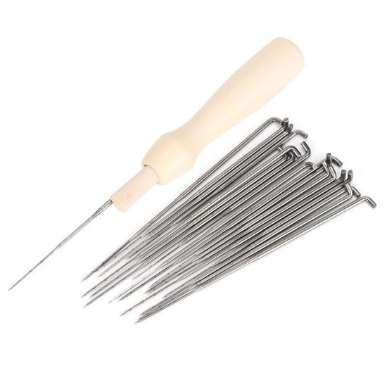 RoseFlower Feutrage De Laine Kit - 50 Couleurs Outil De