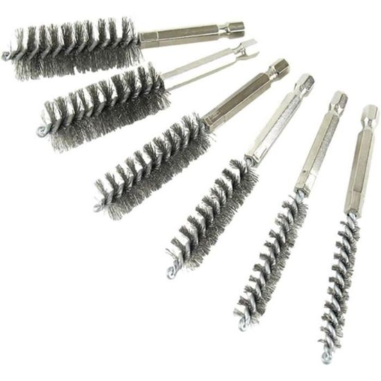 Lot De 5 Buses De Glaçage En Inox Avec Brosse - Pour Décorer Gâteaux, Cupcakes, Pâtisserie, Différentes Tailles - 9