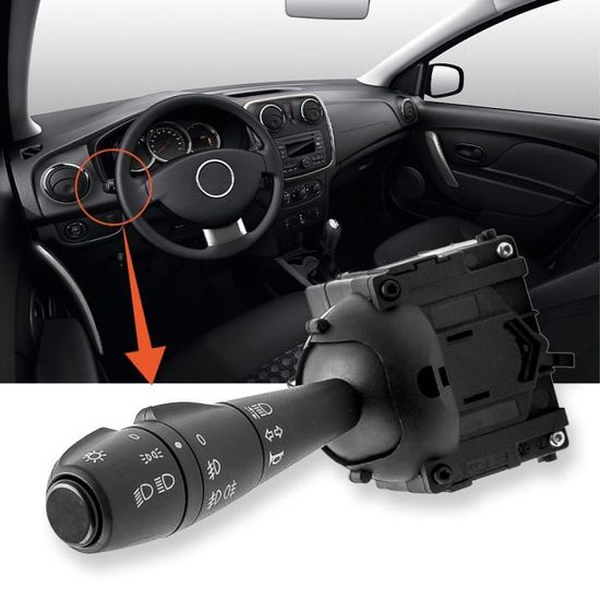 COMMODO COMMANDE VOLANT Phare Clignotant - RENAULT TWINGO II (1) PHASE