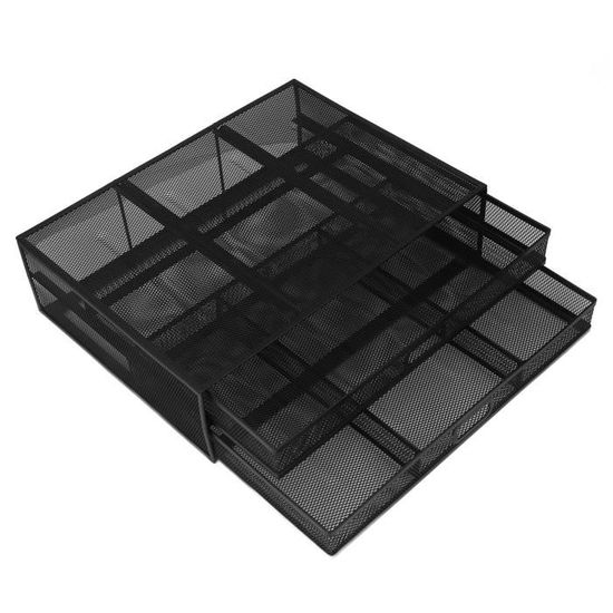 Support Surélevé Pour écran BESPORTBLE En Bois - Plateau Rangement Bureau, Ergonomique Pour Ordinateur - 3