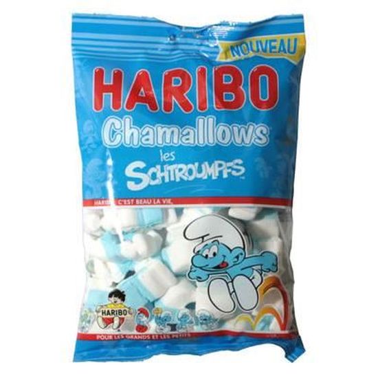 Haribo Chamallows Schtroumpfs [Sachet] Cdiscount Au quotidien