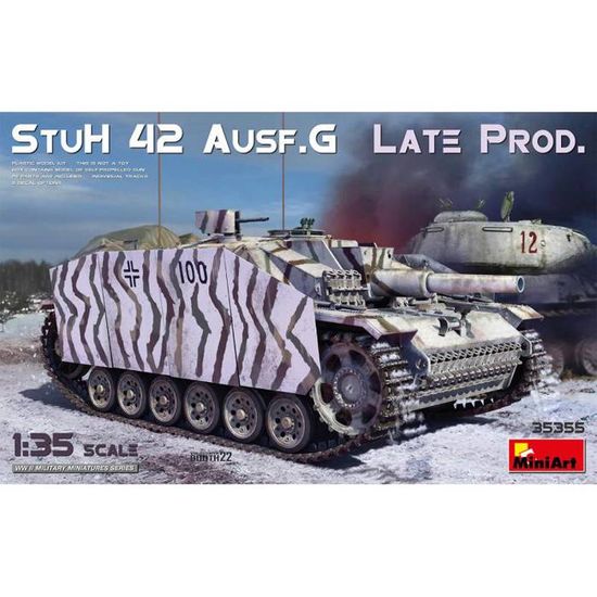 Maquette 10,5cm StuH.42 Ausf.E/F 1/35
