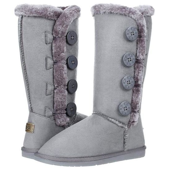 Bottes CWD Boucle Fetlock - Taille 2 (Cob) - Doublure Fausse Peau Mouton - Neuf