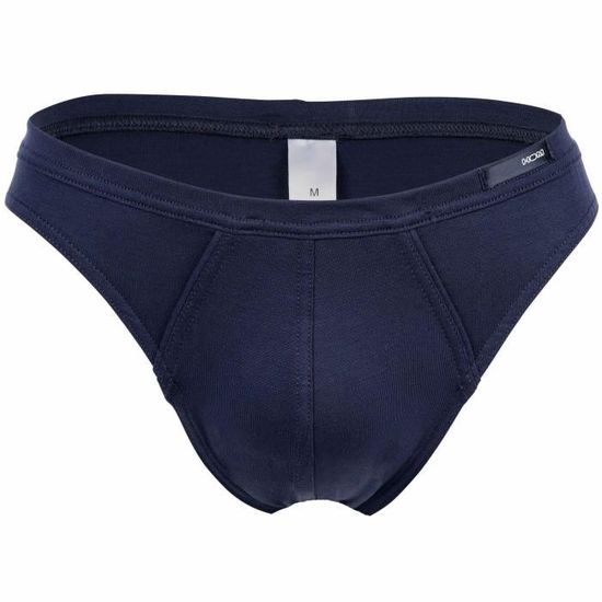 Slip Uomo HOM Tencel Soft: Comodi, Facili Da Curare, Mosca Orizzontale, Modello 402464 - 3