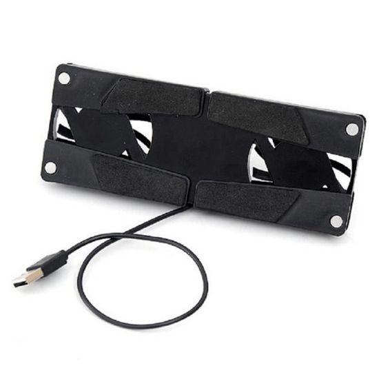 Support Refroidissement Ordinateur Portable 4 En 1 - Boules En Silicone, Ergonomique, Portable | Noir