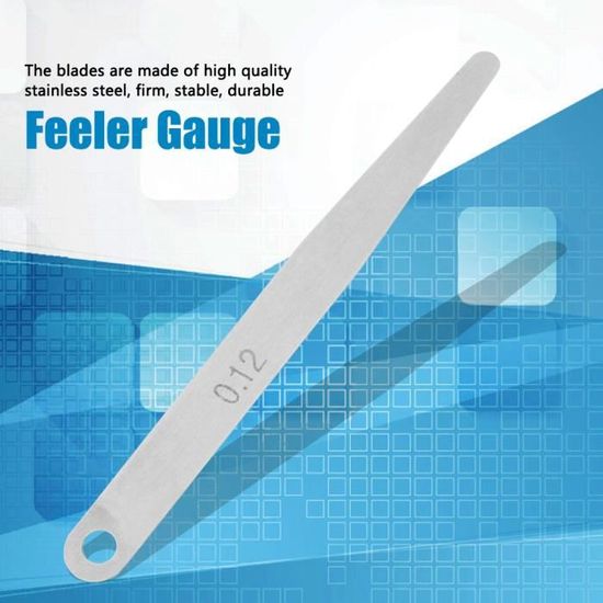 ACIER INOXYDABLE JAUGE D'épaisseur En De Remplissage Biseau EUR 9,15 - FR