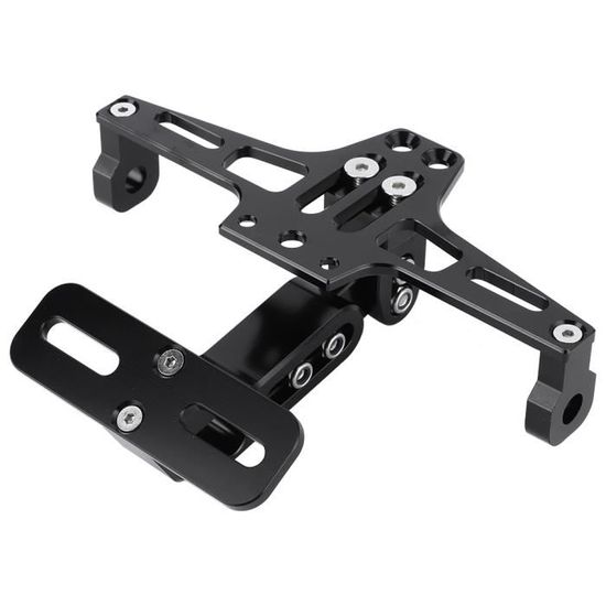 Support De Plaque D'immatriculation Réglable Pour Moto Honda XADV750 2017-2020 - Avec éclairage LED - 6