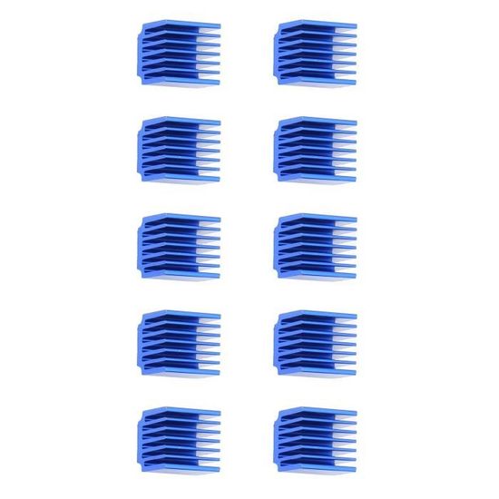 10 Plaquettes De Cuivre Dissipateur Thermique Pour GPU, RAM, SSD - Dimensions 1.5x1.5x0.1 Cm, Conduction Thermique Optimale - 6