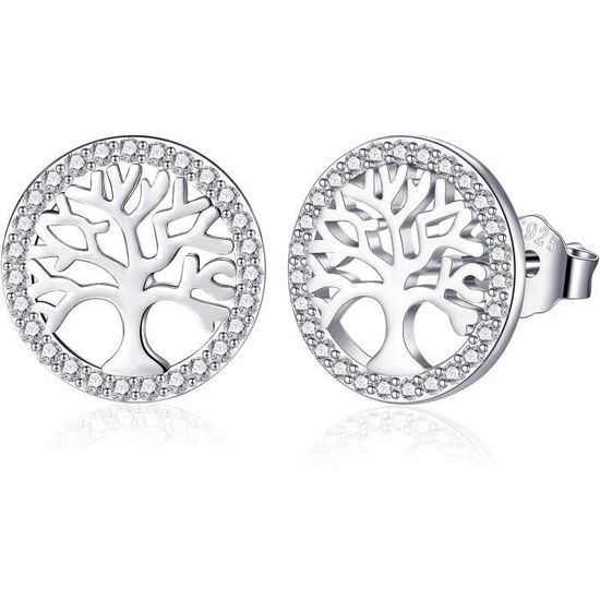 Créoles Argent 925 - Boucles D'Oreilles Mini Cercles Pour Femme & Homme | FaithHeart