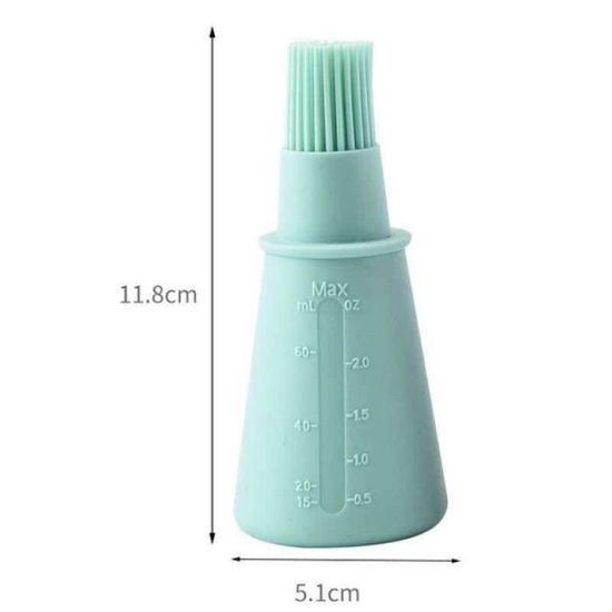 Kit De 2 Pinceaux à Huile Pour Barbecue - Manche Inox 30 Cm - Pour Badigeonner, Cuisson, Pâtisserie - Faciles à Nettoyer