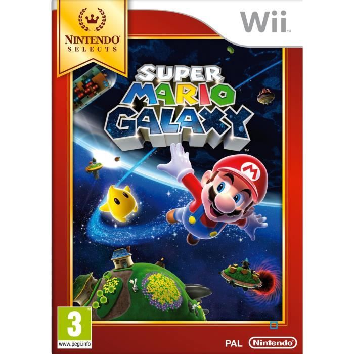 Super Mario Galaxy Selects Jeu Wii