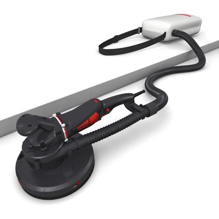 Ponceuse à Plâtre MENZER TBS 225 - 710W Ponçage Sans Poussière Avec Abrasifs