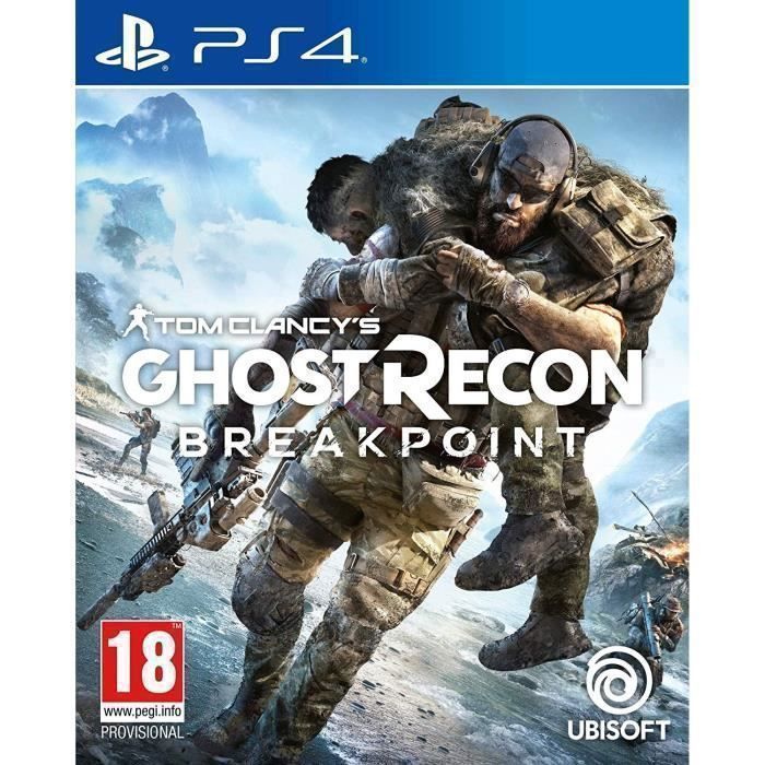 Jeu PS4 - Ubisoft - Tom Clancys Ghost Recon : Breakpoint - FPS - Action - 1 joueur - 2 joueurs en ligne