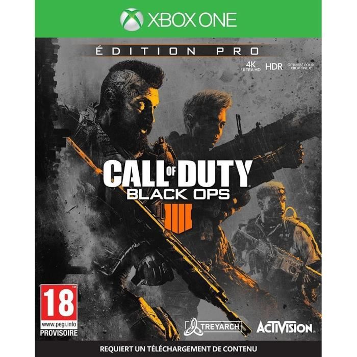 Call Of Duty Black Ops 4 Pro Ã‰dition Jeu Xbox One - 