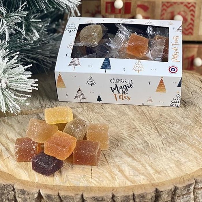 COFFRETS PATES DE FRUIT - chocolat de noel