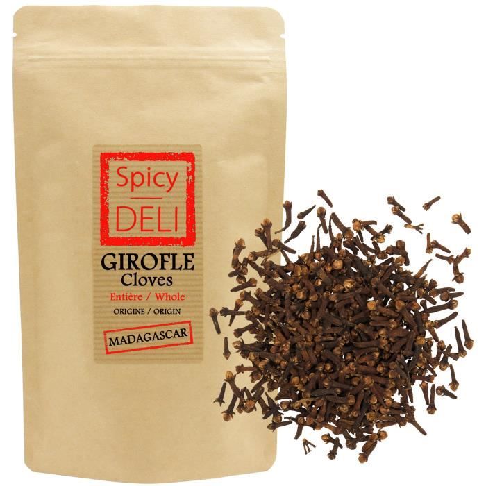 Clous de Girofle entiers de Madagascar 100gr