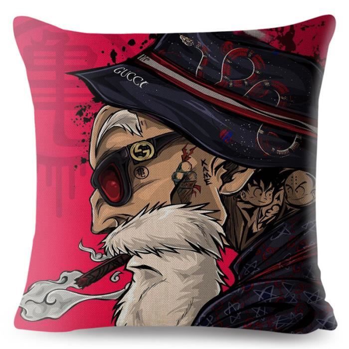 Housse de coussin,Housse de coussin pour canapé 45*45cm,Housse de coussin Goku,motif Dragon Ball,dessin - Type 5-450mm*450mm