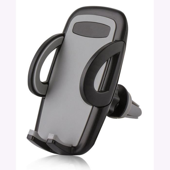 CHANKILLO 360 Air Vent - Support Téléphone Voiture Auto Universel Grille d'Aération - Ventilation pour iPhone Samsung HTC