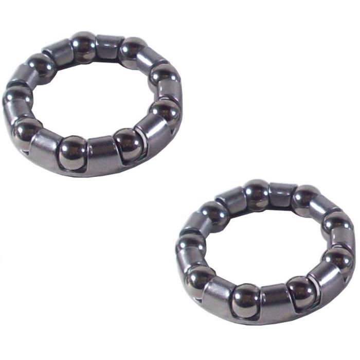 2X ROULEMENT Cage A Billes PEDALIER BMX 9 Billes 5/16\