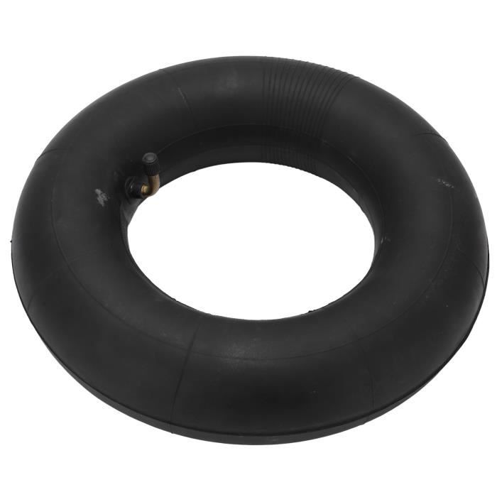 EBTOOLS chambre à air pour pneu 4.10/3.50-6 Chambre à air en caoutchouc avec tige de valve coudée Chambre à air robuste pour