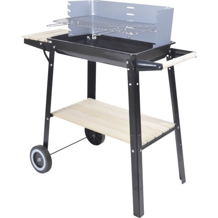 Barbecue charbon de bois -Duchesse- - Noir