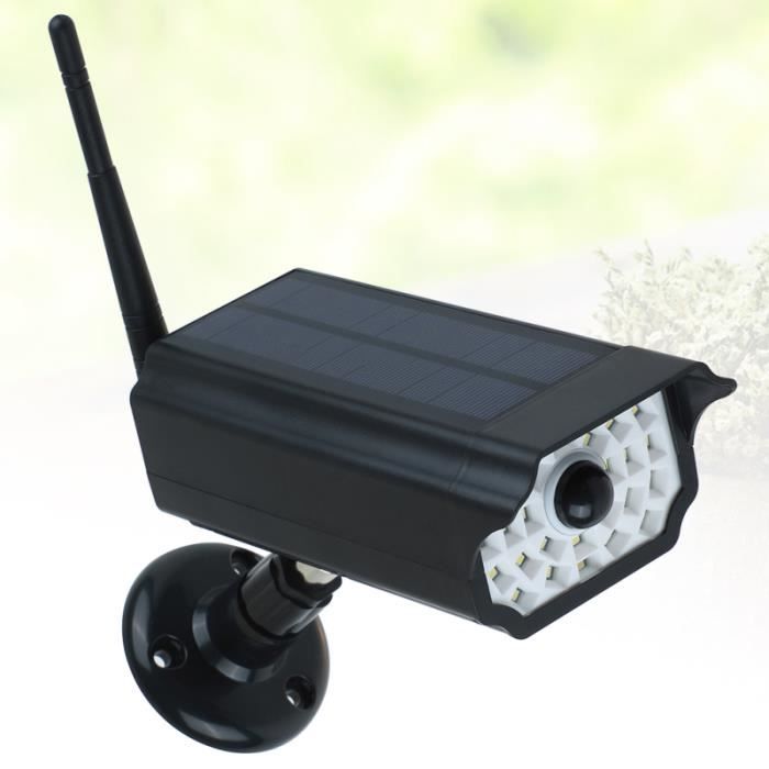 1 Pc Imperméable À L'énergie Solaire Simulation CCTV Caméras De Surveillance KIT CAMERA DE SURVEILLANCE - PACK VIDEOSURVEILLANCE