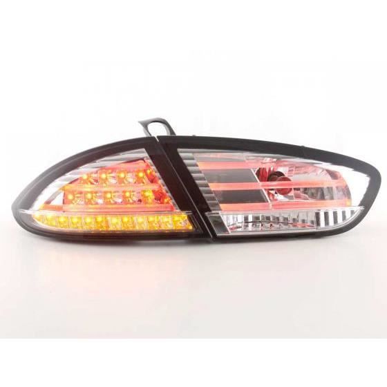 LED Feux arrières pour Seat Leon (type 1P) année 09-, chrome - - année: 2009- couleur: chrome