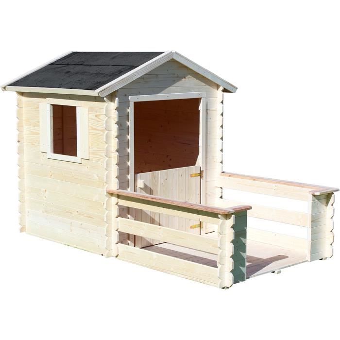 Cabane en bois pour enfant PRALINE