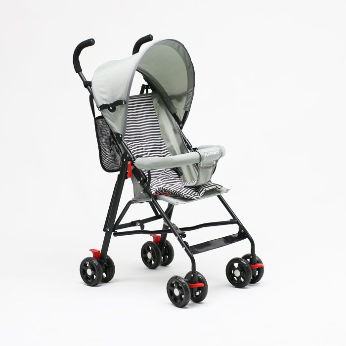 PLASTIMYR Poussette compacte et legere HANDY ultrapliante de 6 mois jusqu a 15 kg. avec filet de rangement au guidon COLORIS GRIS Cdiscount Puericulture Eveil bebe