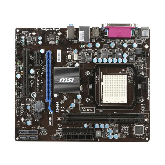 Carte Mère MSI MS-16GH Pour PC Portable - Occasion, 100% Fonctionnelle, DDR3