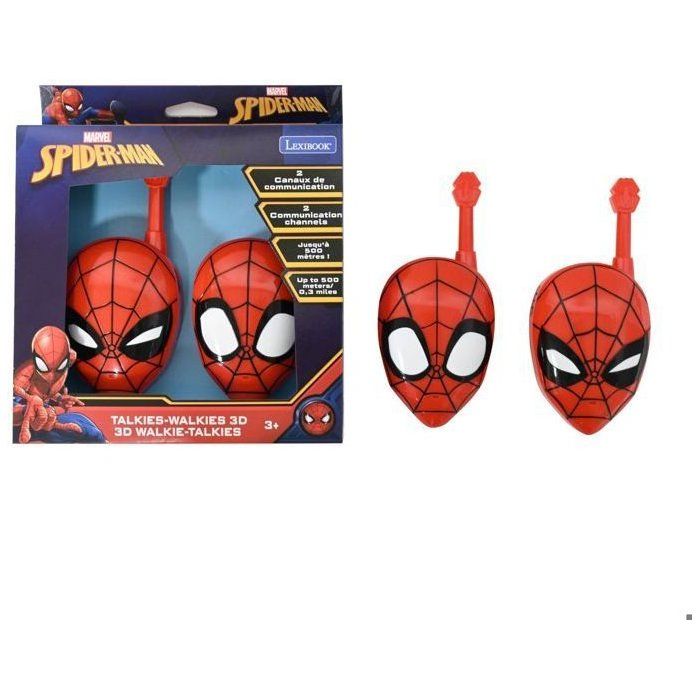 Talkies Walkies Spider Man LEXIBOOK – Portée 200M, Design Ergonomique - vue 4