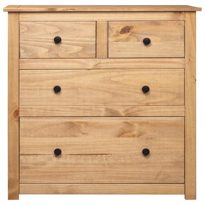 Commode/Buffet contemporain 80x40x83 cm Pin Gamme Panama LL0000024787