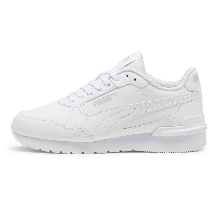 Puma Baskets Puma St Runner V4 L Jr White-cool Light Blanc Mixte