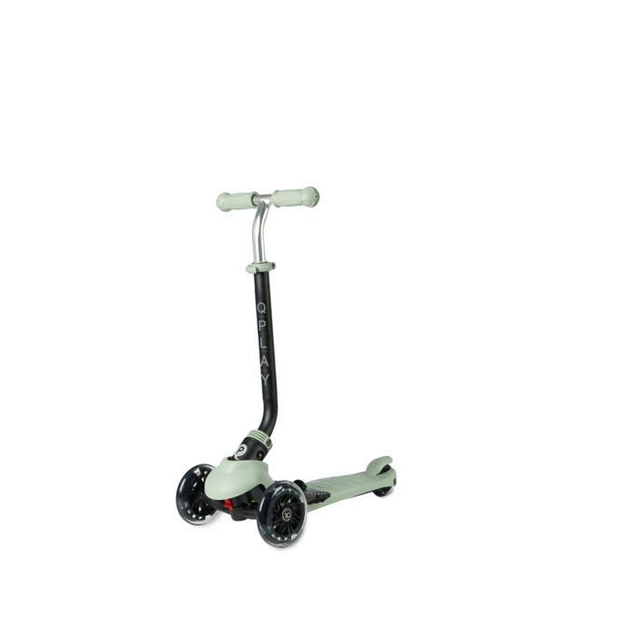 Trottinette Sema Pro 3-en-1 Verte - QPLAY - Rouge - Plastique - Dès 18 mois