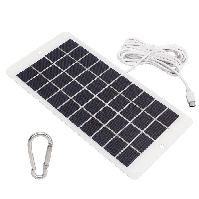 Panneau Solaire Pliable Weikeya 40W – Monocristallin, USB, Léger, Pour Rando, Camping, Pêche