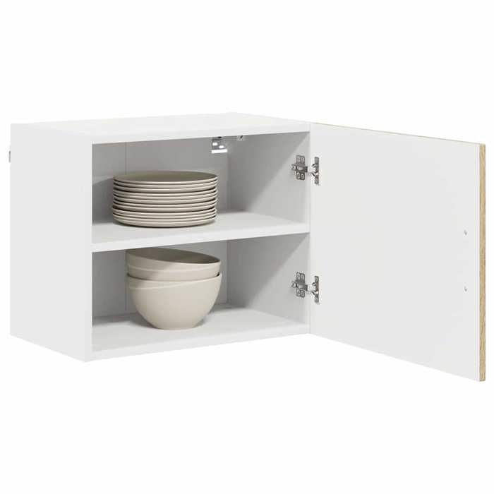Black Week Meuble mural de cuisine 2 pcs - desgin moderne - pour maison - Chêne Sonoma 50 x 31 x 40 cm AA1766