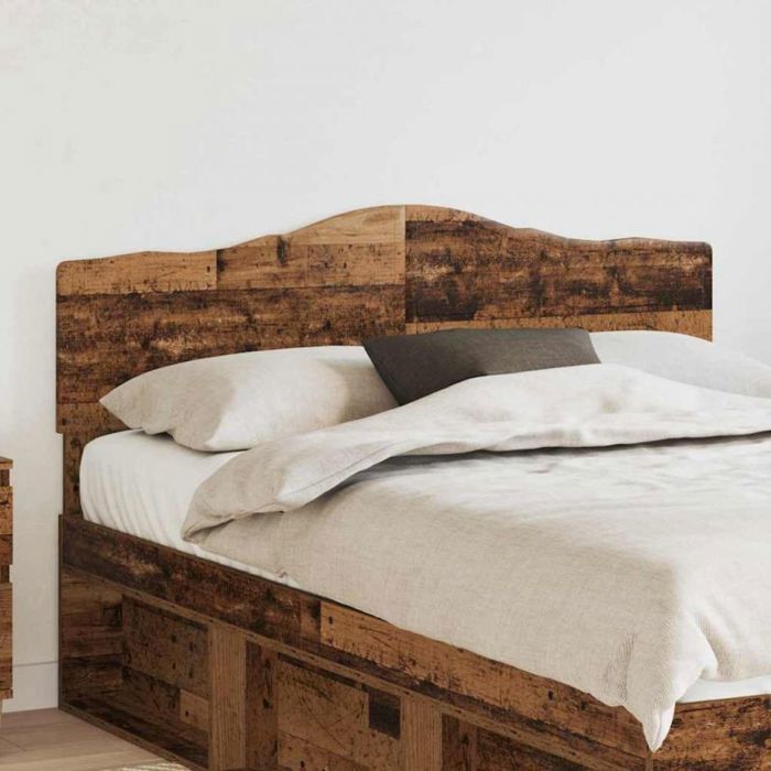 Lit complet - meuble et sommier et matelas Vidaxl Tête de lit Bois Ancien 160 cm Bois dingénierie