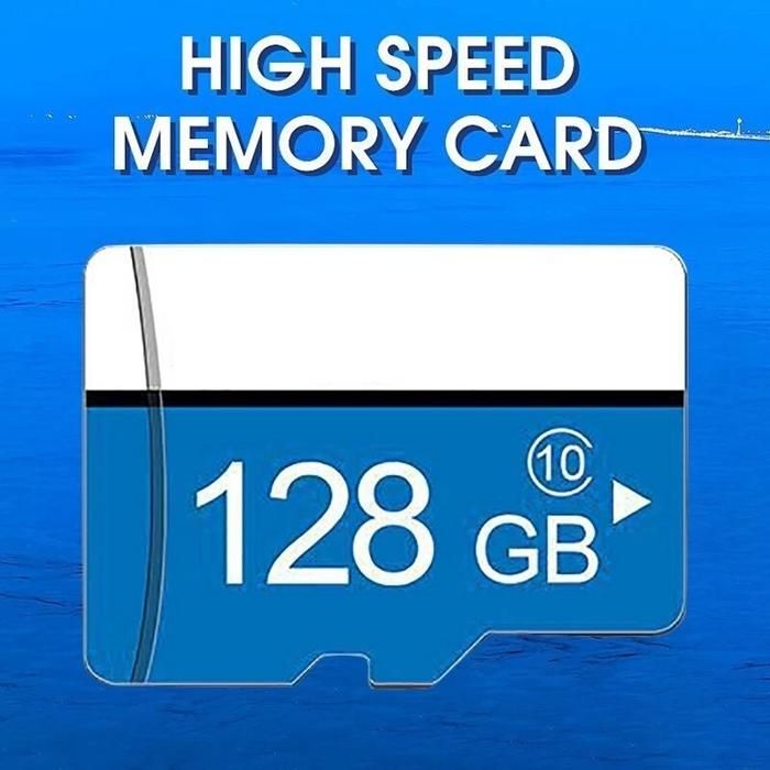 Carte Micro-SD 128 Go Micro Sd SDXC/SDHC Classe 10 Adaptateur+Lecteur Memoire OFFERT