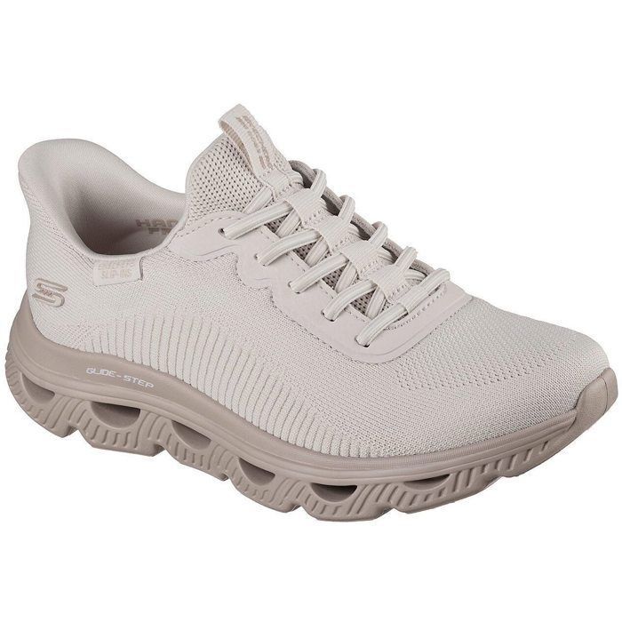 Skechers Baskets Skechers Bobs Arc Waves Beige Femme