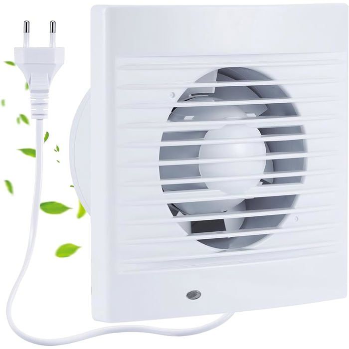 100mm VMC Slle de Bin VMC Simple Flux 120m³/h Extrcteur