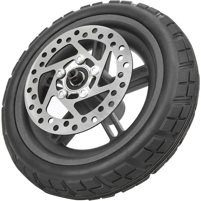 Pneu arrière de 85 pouces pour trottinette électrique M365 Pro avec frein à disque de 120 mm (pneu + jante + uettes de frein)plaq