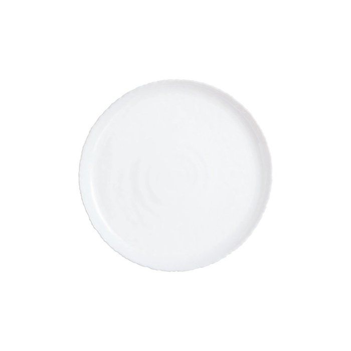 6 assiettes à dessert blanches 19cm Ammonite - Luminarc - Verre opale extra résistant 6 assiettes à dessert blanches 19cm Ammonite - Luminarc - Verre opale extra résistant