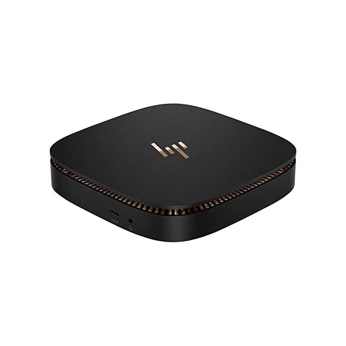 HP Mini PC Ordinateur de Bureau Elite Slice G1 Processeur Core i7-7700T 8 Go RAM SSD 512 Go NVMe HDMI Win 11 Pro (Reconditionné)