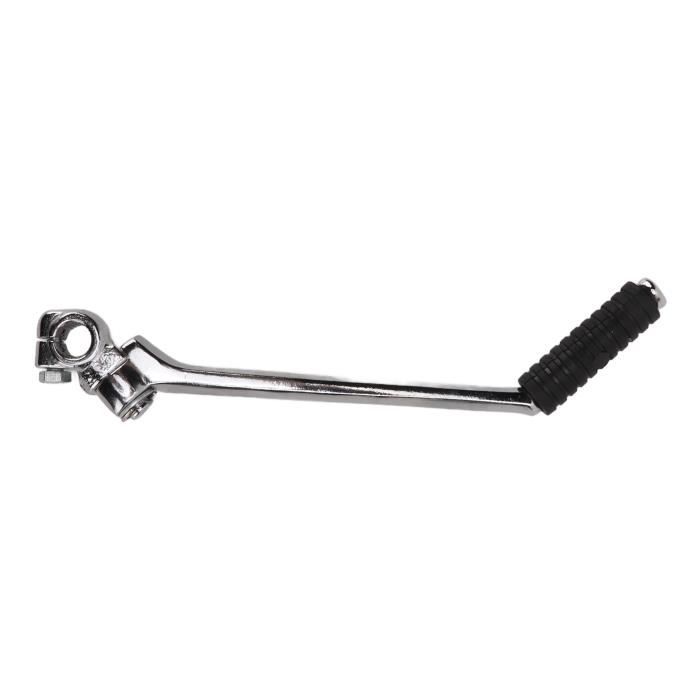Accessoire Moto Rouge Sport Kick Starter Moto Kick Starter Levier Pédale CNC En Aluminium Levier Démarreur Universel Moto Arbres Starter Levier(Rouge Pédale Kickstarter Universelle Moto